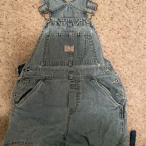 vintage old navy overall shorts